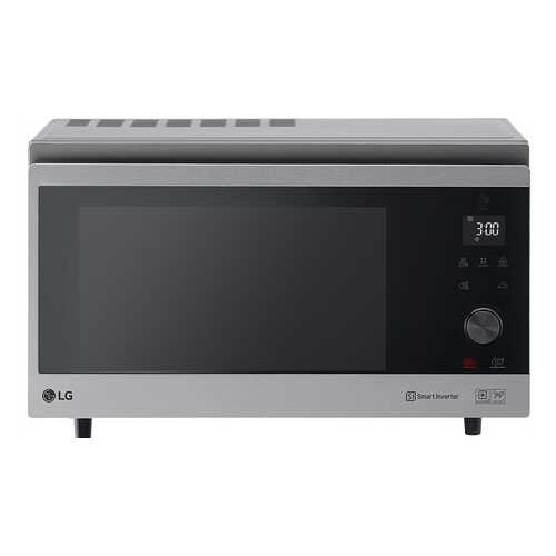 Микроволновая печь с грилем и конвекцией LG MJ3965AIS silver/black в Телемакс