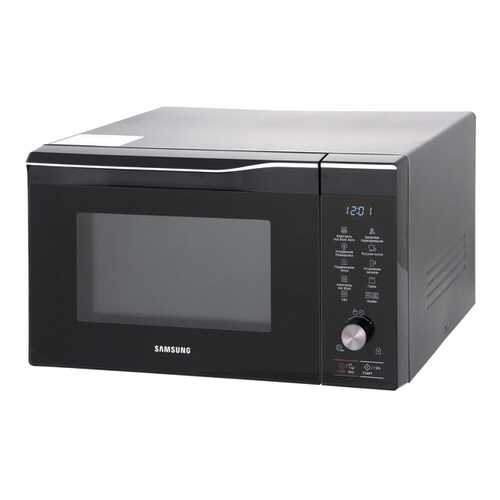 Микроволновая печь с грилем и конвекцией Samsung MC32K7055CK/BW black в Телемакс