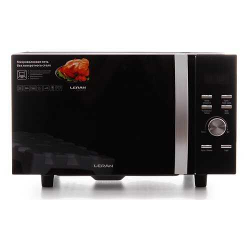 Микроволновая печь с грилем Leran FMO 23 X 70 GB Silver/Black в Телемакс