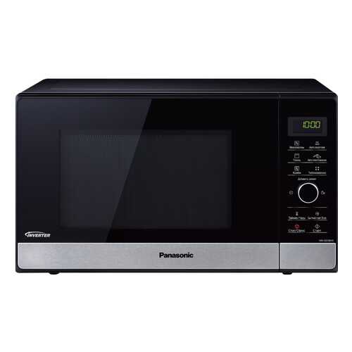 Микроволновая печь с грилем Panasonic NN-GD38HSZPE grey/black в Телемакс