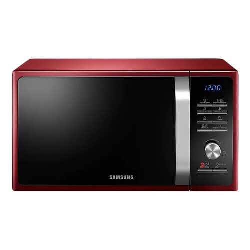 Микроволновая печь с грилем Samsung MG23F301TQR/BW red/black в Телемакс