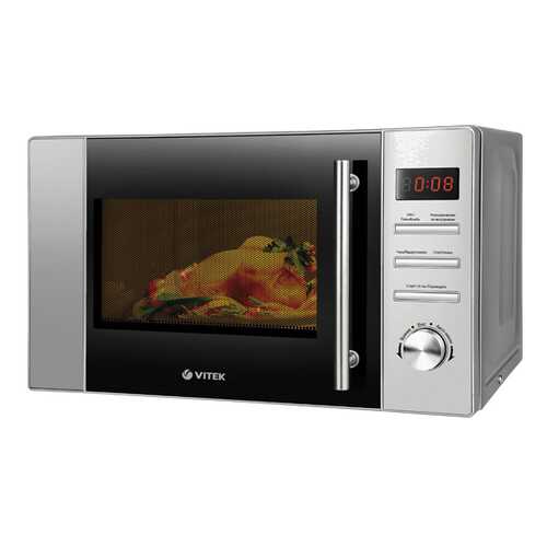 Микроволновая печь с грилем VITEK VT-1652 SR silver/black в Телемакс