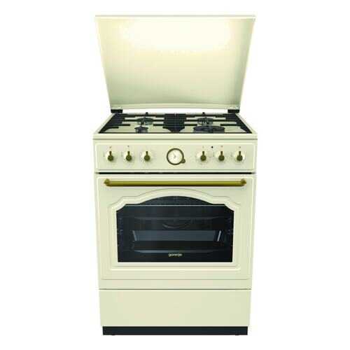 Комбинированная плита Gorenje K62CLI Beige в Телемакс
