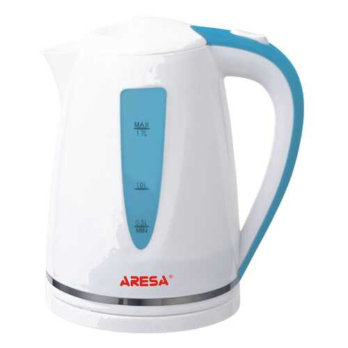 Чайник электрический Aresa AR-3402 Blue/White в Телемакс