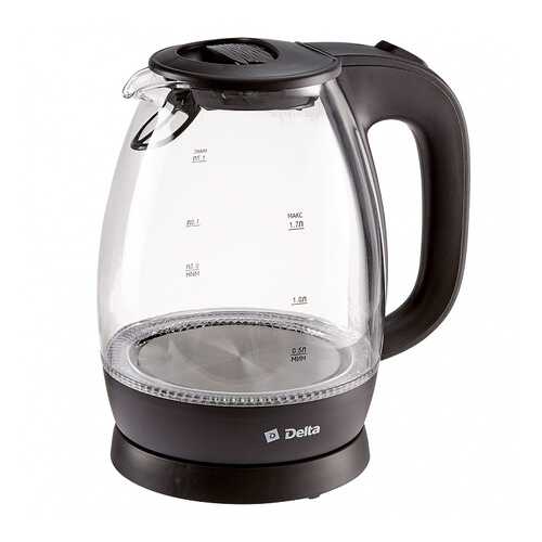 Чайник электрический Delta DL-1203 Black в Телемакс