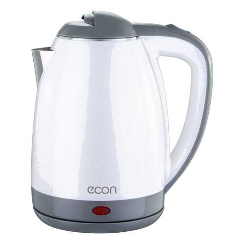 Чайник электрический Econ ECO-1887KE White/Grey в Телемакс