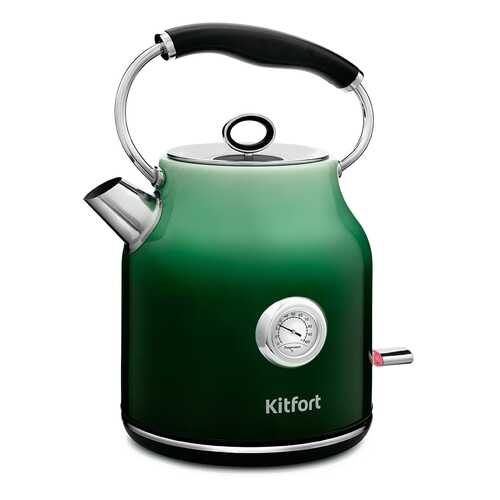Чайник электрический Kitfort КТ-679-2 Green в Телемакс