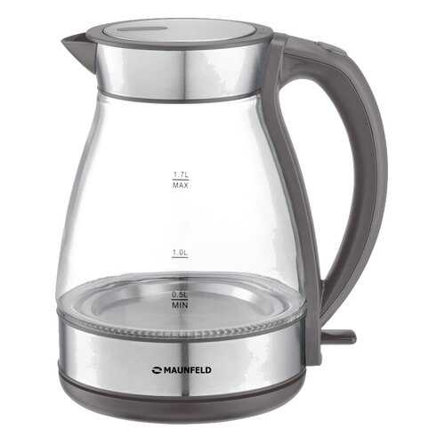 Чайник электрический MAUNFELD MFK-634G.SP Black/Silver в Телемакс