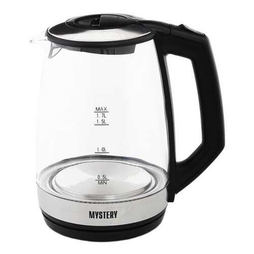 Чайник электрический Mystery MEK-1643 Black/Silver в Телемакс