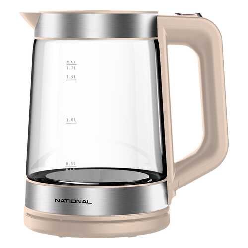 Чайник электрический National NK-KE17321 Black/Silver в Телемакс