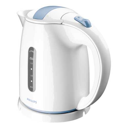 Чайник электрический Philips HD4646/70 White/Blue в Телемакс