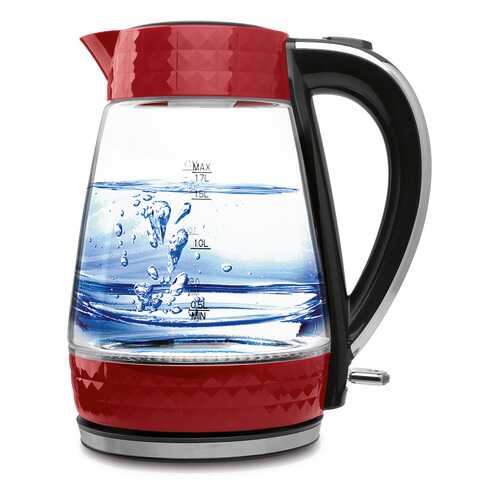 Чайник электрический Polaris PWK 1704CGL Diamond Red в Телемакс