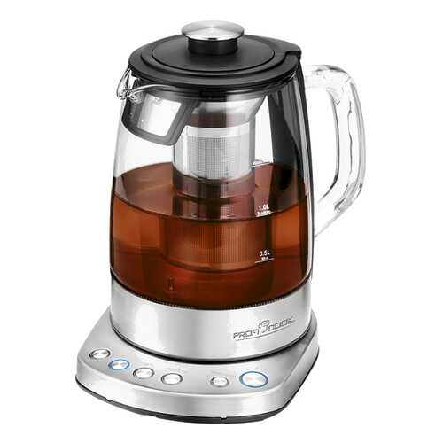 Чайник электрический Profi Cook PC-WKS 1167G Silver в Телемакс