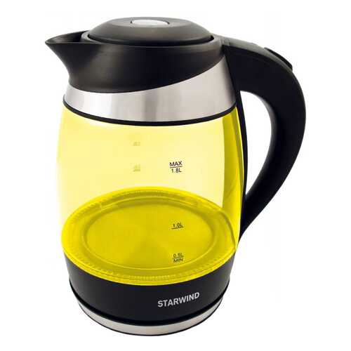 Чайник электрический StarWind SKG2215 Black/Yellow в Телемакс