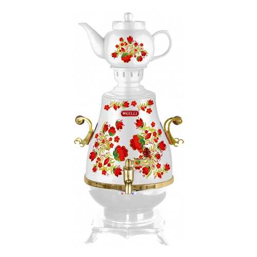 Самовар Kelli KL-1321 Белый в Телемакс