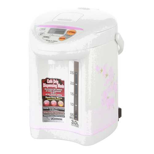 Термопот Zojirushi CD-JUQ30 FS White\Pink в Телемакс