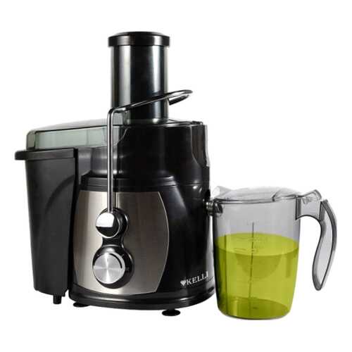 Соковыжималка центробежная KELLI KL-5091 silver/black в Телемакс