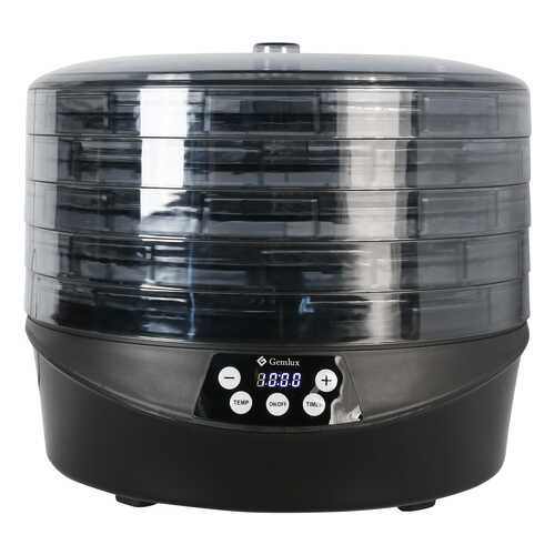 Сушилка для овощей и фруктов Gemlux GL-FD-05R black в Телемакс