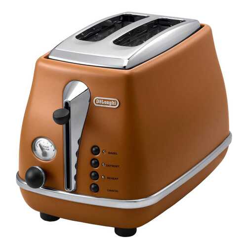 Тостер DeLonghi CTOV 2103 BW Коричневый в Телемакс