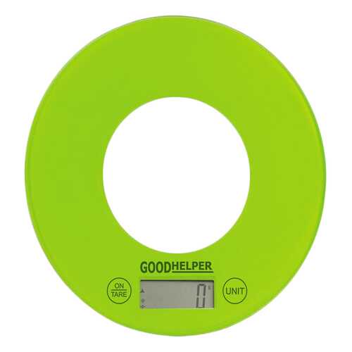 Весы кухонные Goodhelper KS-S03 Green в Телемакс