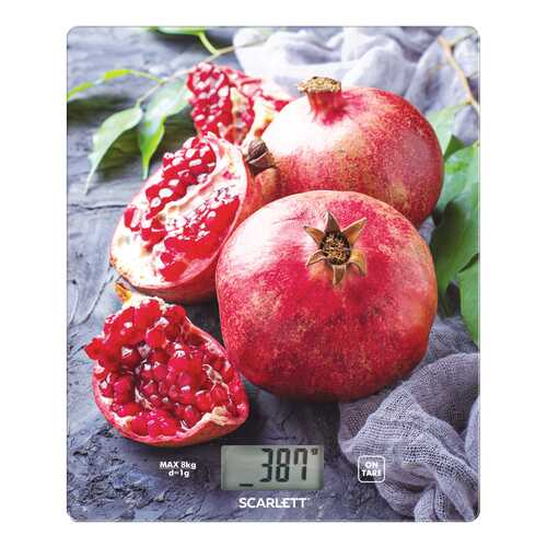 Весы кухонные Scarlett SC-KS57P30 Red в Телемакс