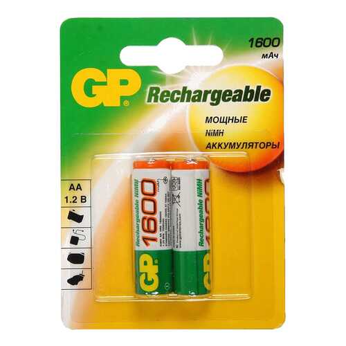 Аккумуляторная батарея GP 160AAHC-BL2 2 шт в Телемакс