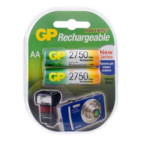 Аккумуляторная батарея GP Batteries 275PROAAHC-2CRC2 2 шт в Телемакс