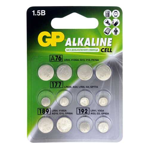 Батарея GP GPACM02F-2CR12 12 шт в Телемакс