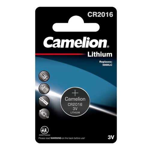 Батарейка Camelion CR2016 BL-1 1 шт в Телемакс