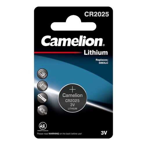 Батарейка Camelion CR2025 BL-1 1 шт в Телемакс
