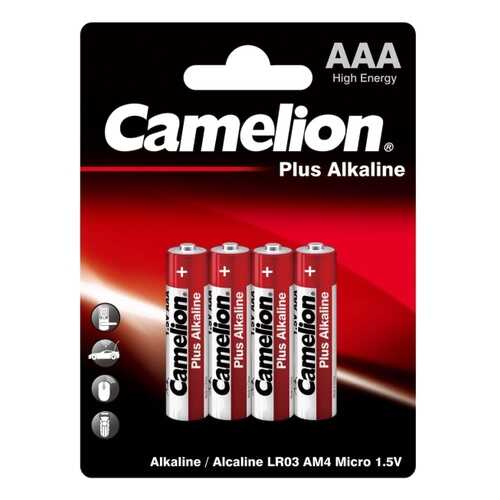 Батарейка Camelion LR03 Plus Alkaline BL-4 4 шт в Телемакс