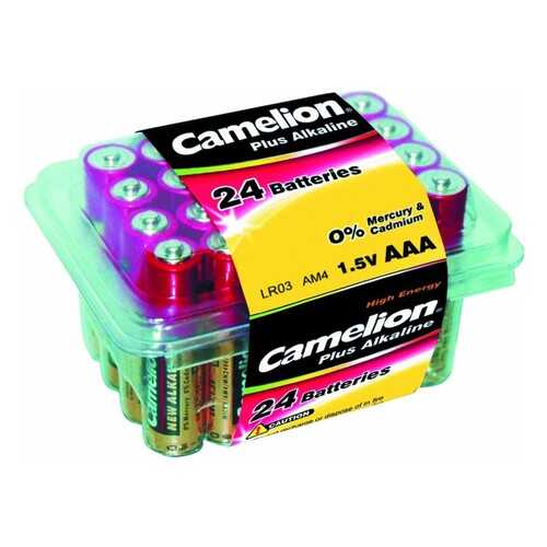 Батарейка Camelion LR03Plus Alkaline PB-24 24 шт в Телемакс