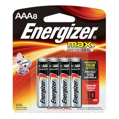 Батарейка Energizer MAX E92 8 шт в Телемакс