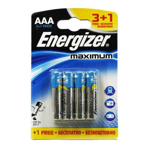 Батарейка Energizer Maximum 1451270 4 шт в Телемакс