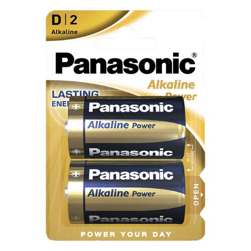 Батарейка Panasonic Alkaline Power LR20REB/2BP 2 шт в Телемакс