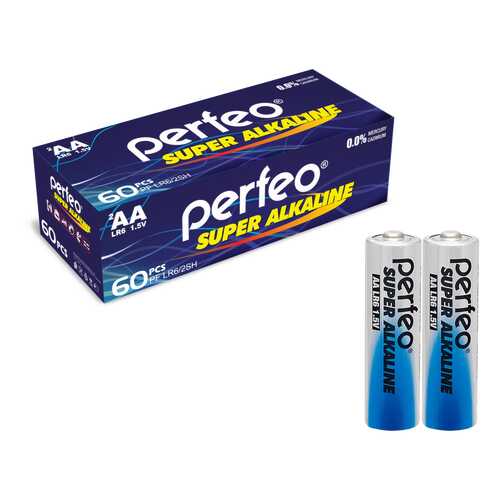 Батарейка Perfeo LR6/2SH Super Alkaline 60 шт в Телемакс