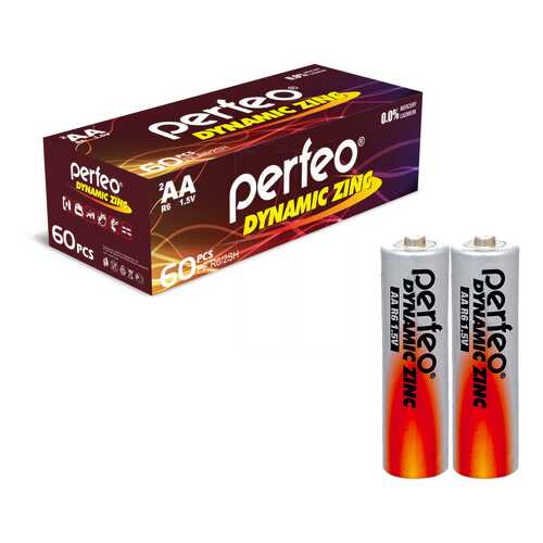 Батарейка Perfeo R6/2SH Dynamic Zinc 60 шт в Телемакс