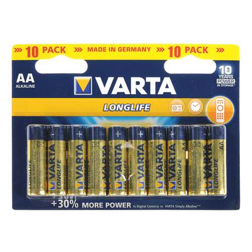 Батарейка Varta 38431 10 шт в Телемакс