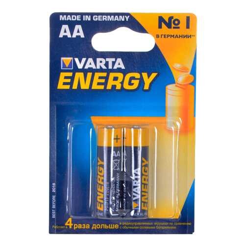 Батарейка VARTA ENERGY 4106213412 2 шт в Телемакс