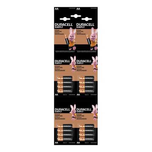 Батарейки Duracell AA (LR6) 16 шт в Телемакс