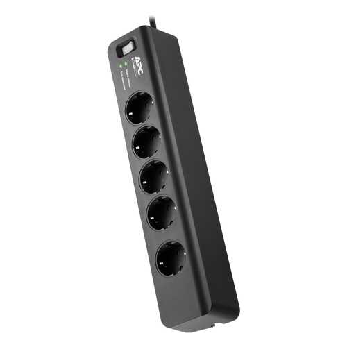 Сетевой фильтр APC PM5B-RS, 5 розеток, 1,83 м, Black в Телемакс