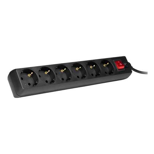 Сетевой фильтр Sven Optima, 6 розеток, 1,8 м, Black в Телемакс