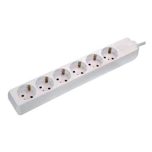 Удлинитель SCHWABE 11611 AS, 6 розеток, 1,4 м, White в Телемакс