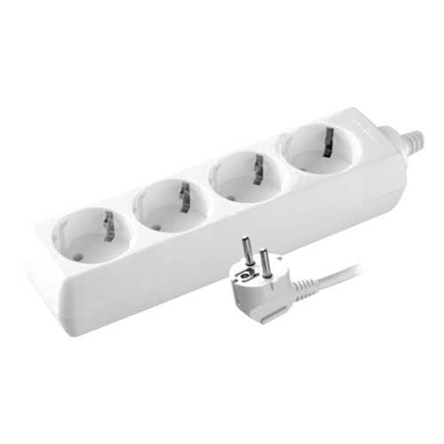 Удлинитель Volsten S 4x3-Z, 4 розетки, 3 м, White в Телемакс