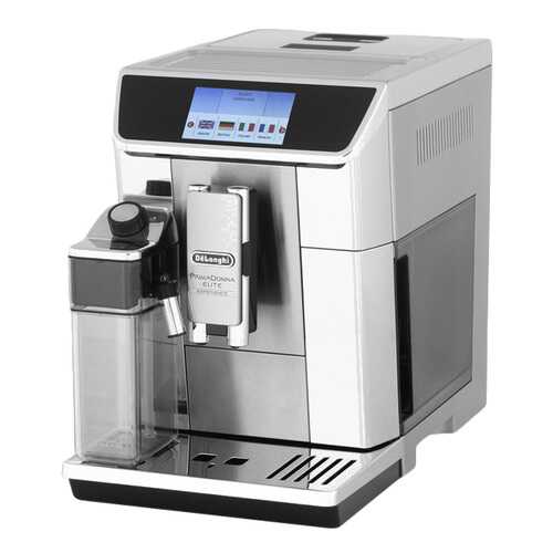 Кофемашина автоматическая DeLonghi PrimaDonna Elite ECAM 650.85.MS Silver/Black в Телемакс
