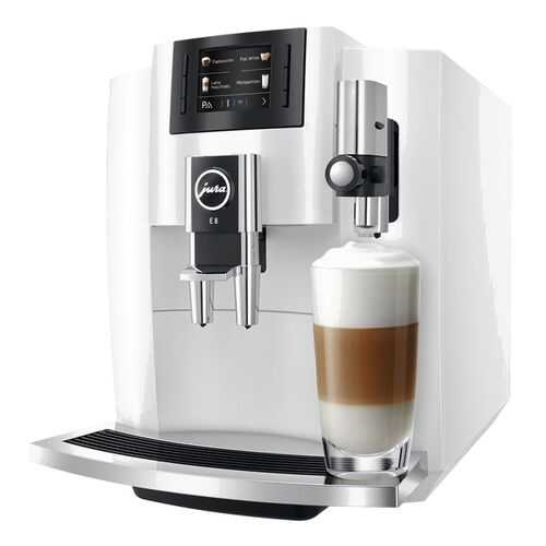 Кофемашина автоматическая Jura E8 Piano White в Телемакс