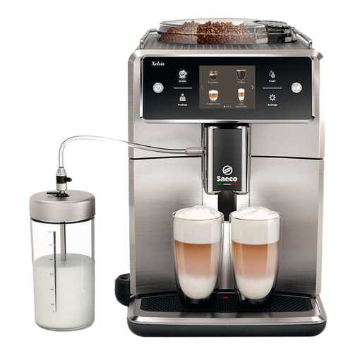 Кофемашина автоматическая Saeco Xelsis SM7685/00 Silver/Black в Телемакс