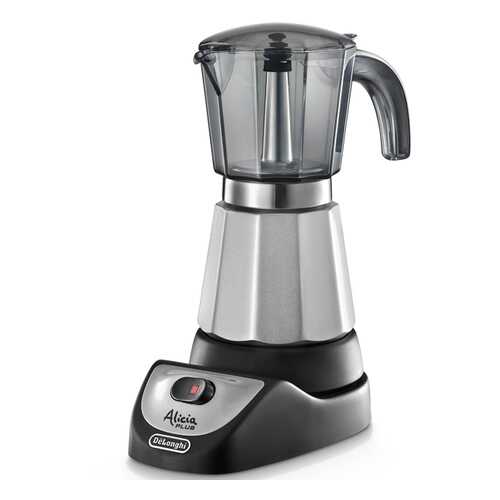 Гейзерная кофеварка DeLonghi EMKM.6.B Silver в Телемакс