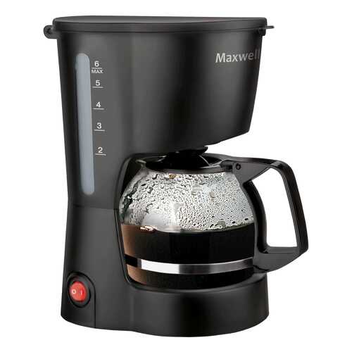 Кофеварка капельного типа Maxwell MW-1657 BK Black в Телемакс