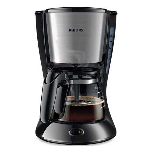 Кофеварка капельного типа Philips HD7434/20 Black/Silver в Телемакс